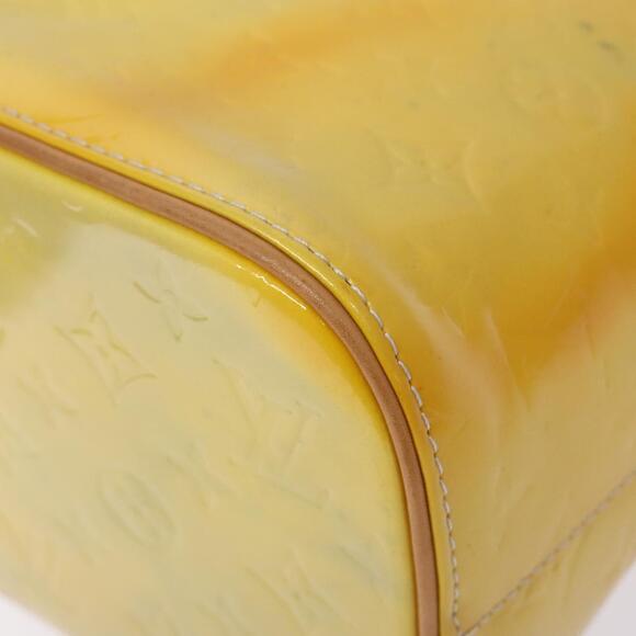 LOUIS VUITTON Monogram Vernis Houston Hand Bag Gris M91053 - Picture 15 of 16